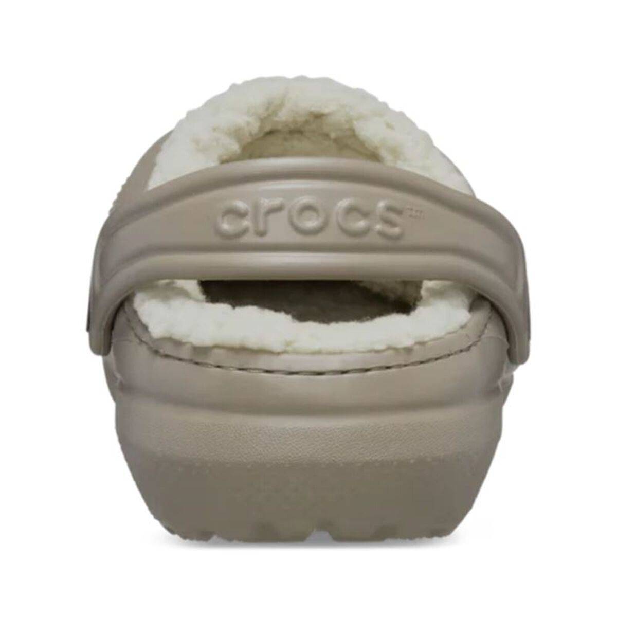 Zuecos Crocs Classic Lined Clog K Marrón