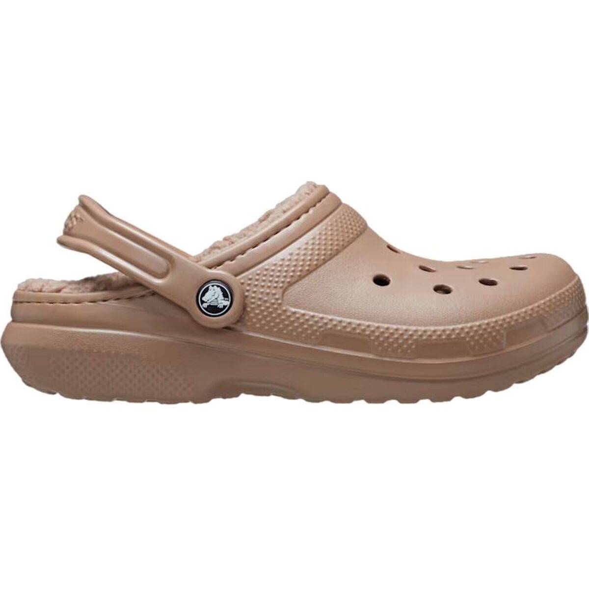 Zuecos Crocs Classic Lined Clog Blanco Natural