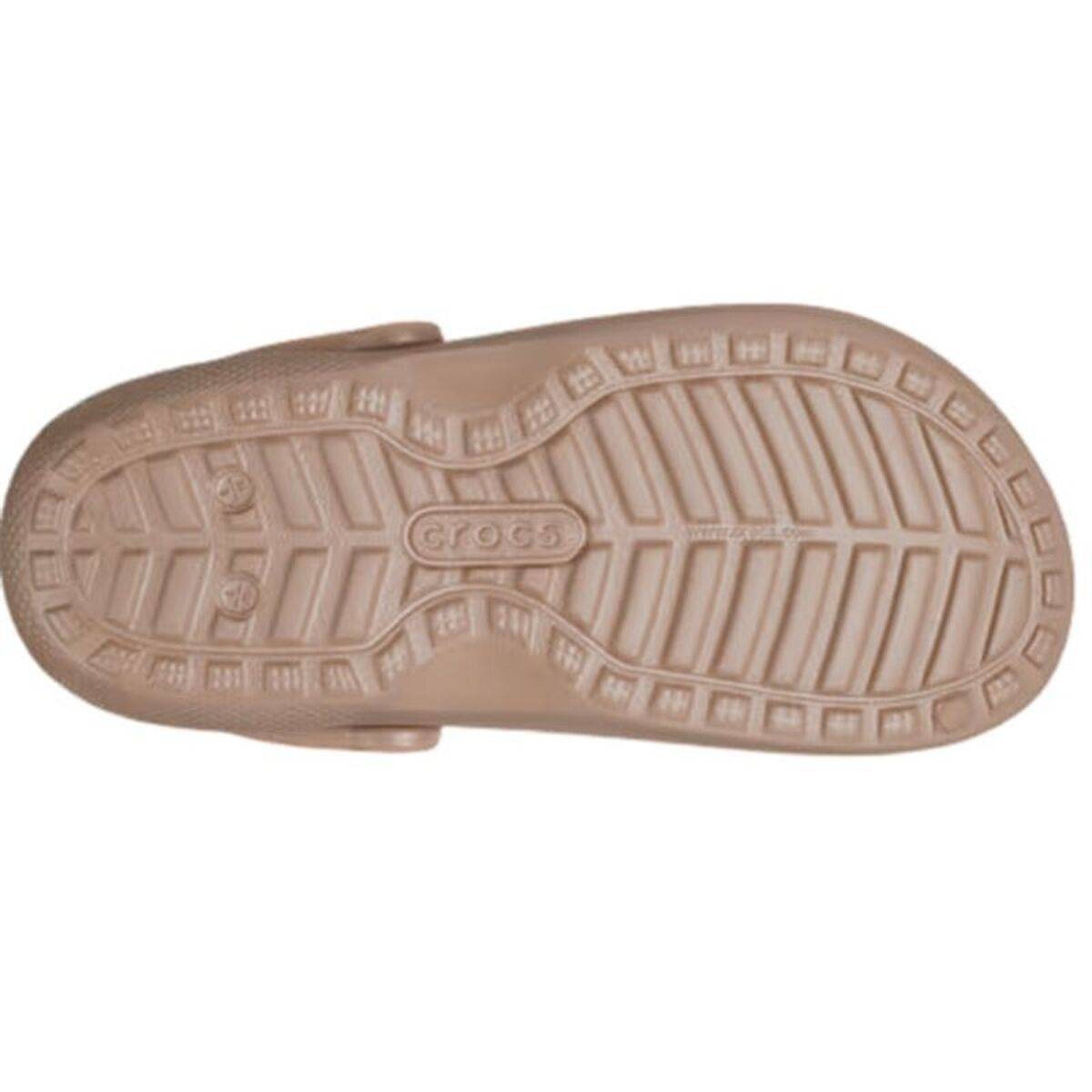 Zuecos Crocs Classic Lined Clog Blanco Natural