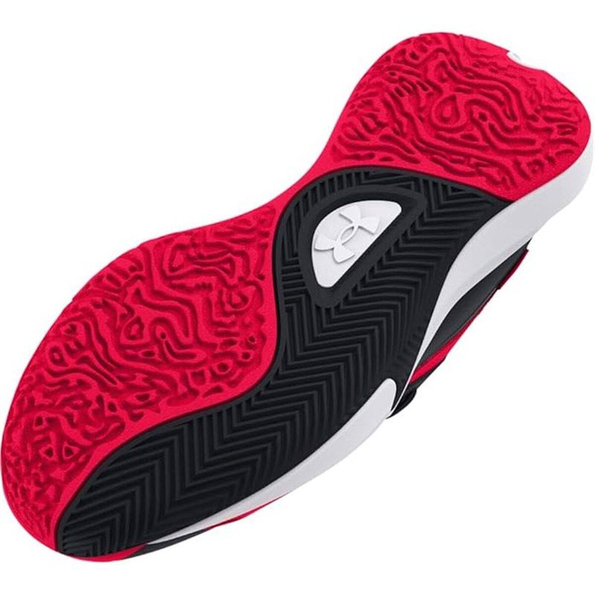 Zapatillas de Baloncesto para Adultos Under Armour Lockdown 7 Rojo