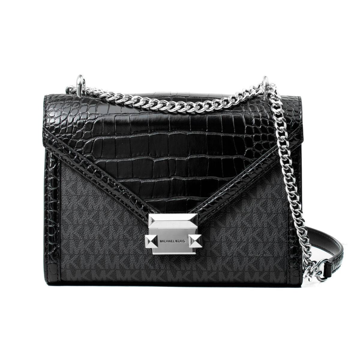 Bolso Bandolera Michael Kors Whitney Negro 24 x 18 x 8 cm