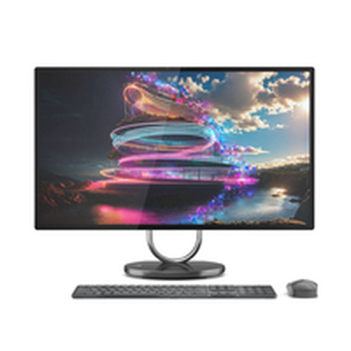 All in One Lenovo F0HX000KSP Nvidia Geforce RTX 4050 31,5" Intel Core Ultra 7 258V 1 TB SSD Qwerty Español