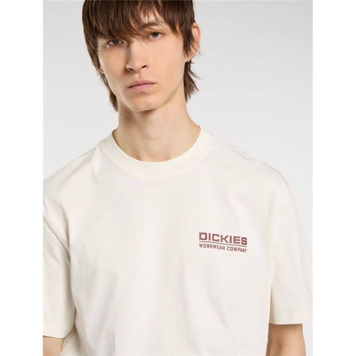 Camiseta de Manga Corta Hombre Dickies Bolivar Ss Blanco
