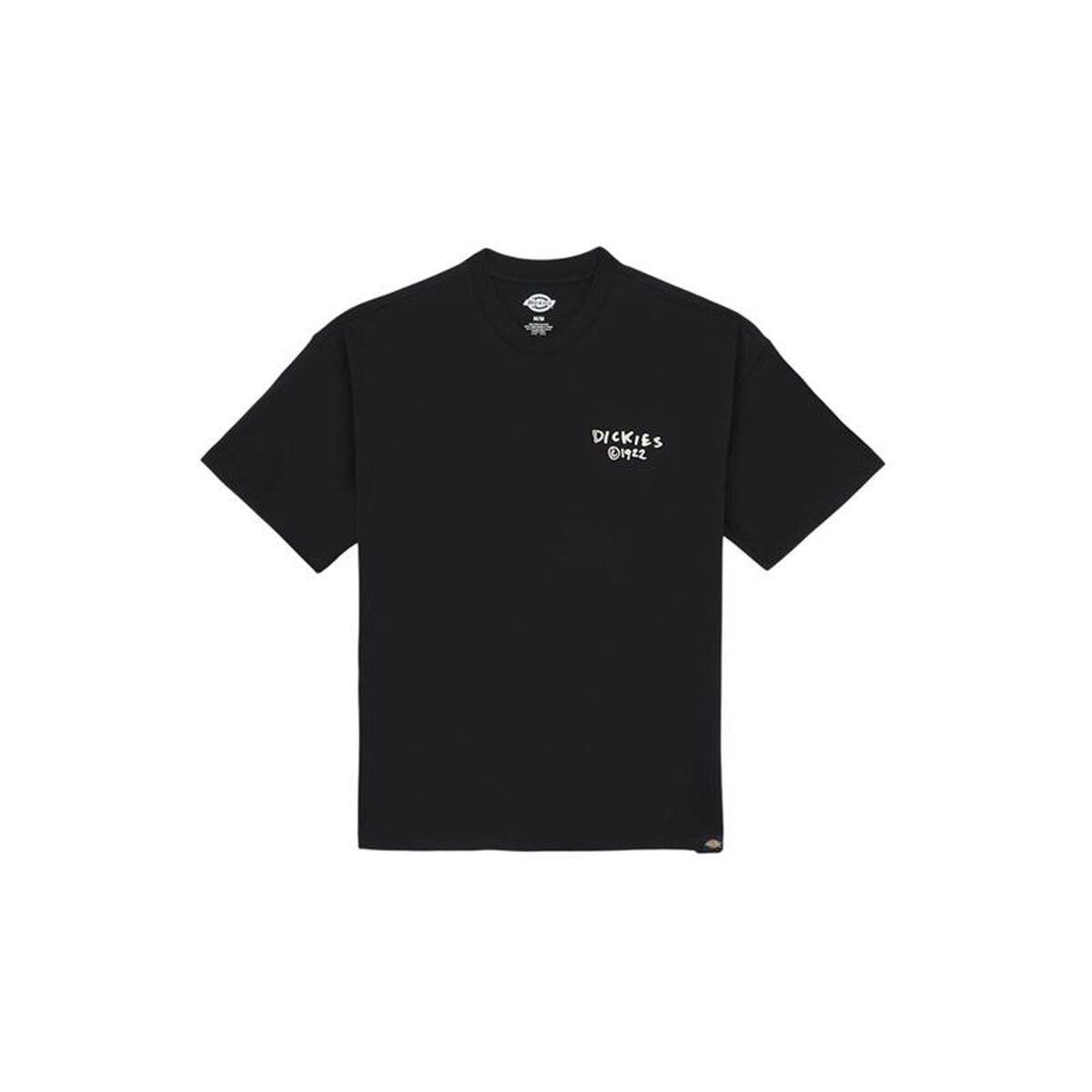 Camiseta de Manga Corta Hombre Dickies Sneedville Ss Negro