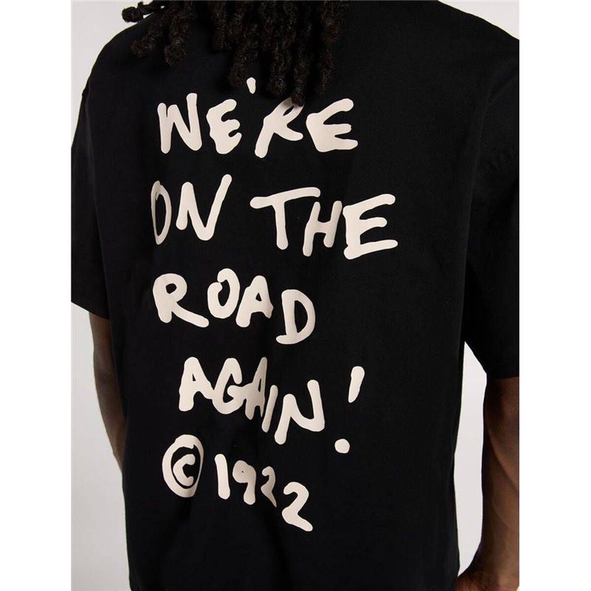 Camiseta de Manga Corta Hombre Dickies Sneedville Ss Negro