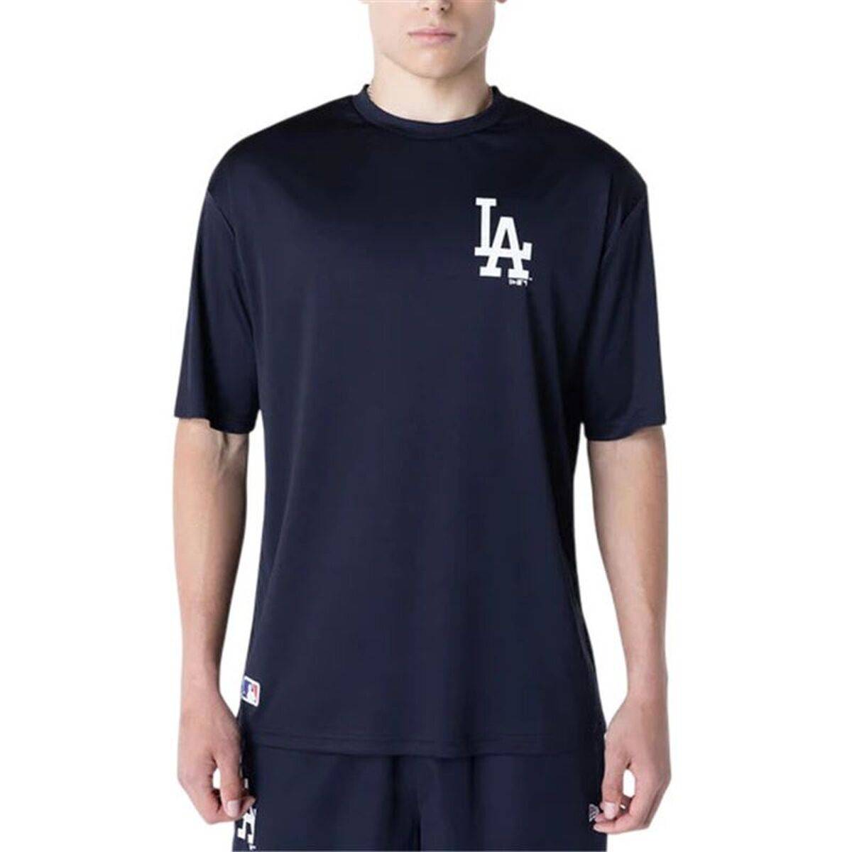 Camiseta de Manga Corta Hombre New Era League Essential Azul marino