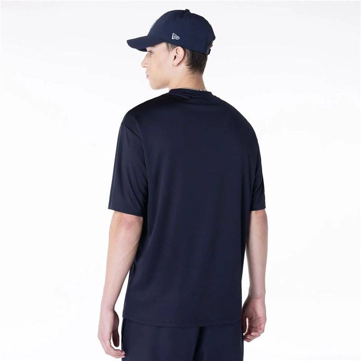 Camiseta de Manga Corta Hombre New Era League Essential Azul marino