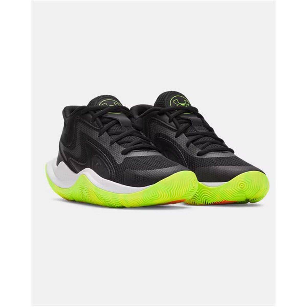Zapatillas de Baloncesto para Niños Under Armour Gs Jet '25 Negro