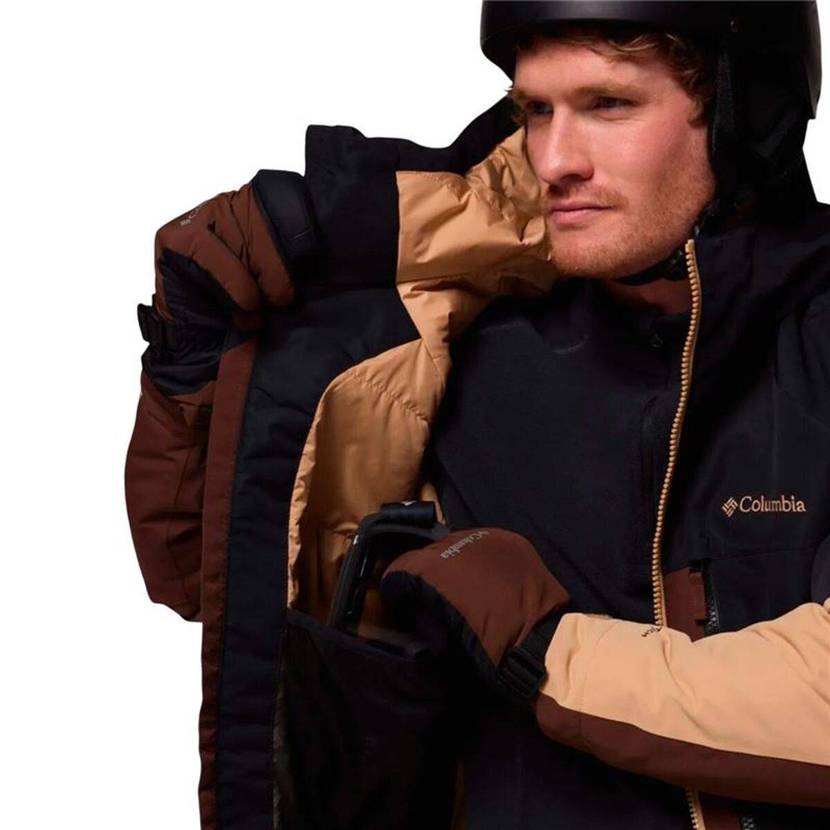Chaqueta de Esquí Columbia Coreshot™ Marrón Hombre