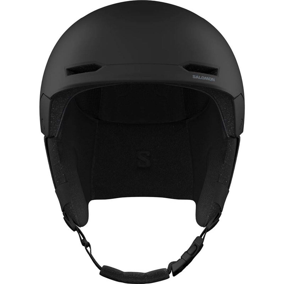 Casco de Esquí Salomon Husk Jr Negro Infantil Unisex