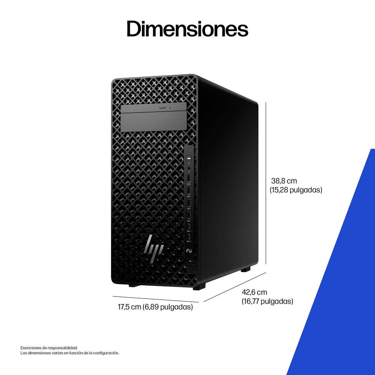 PC de Sobremesa HP D4CU8ET#ABE 64 GB RAM intel core ultra 9 275HX