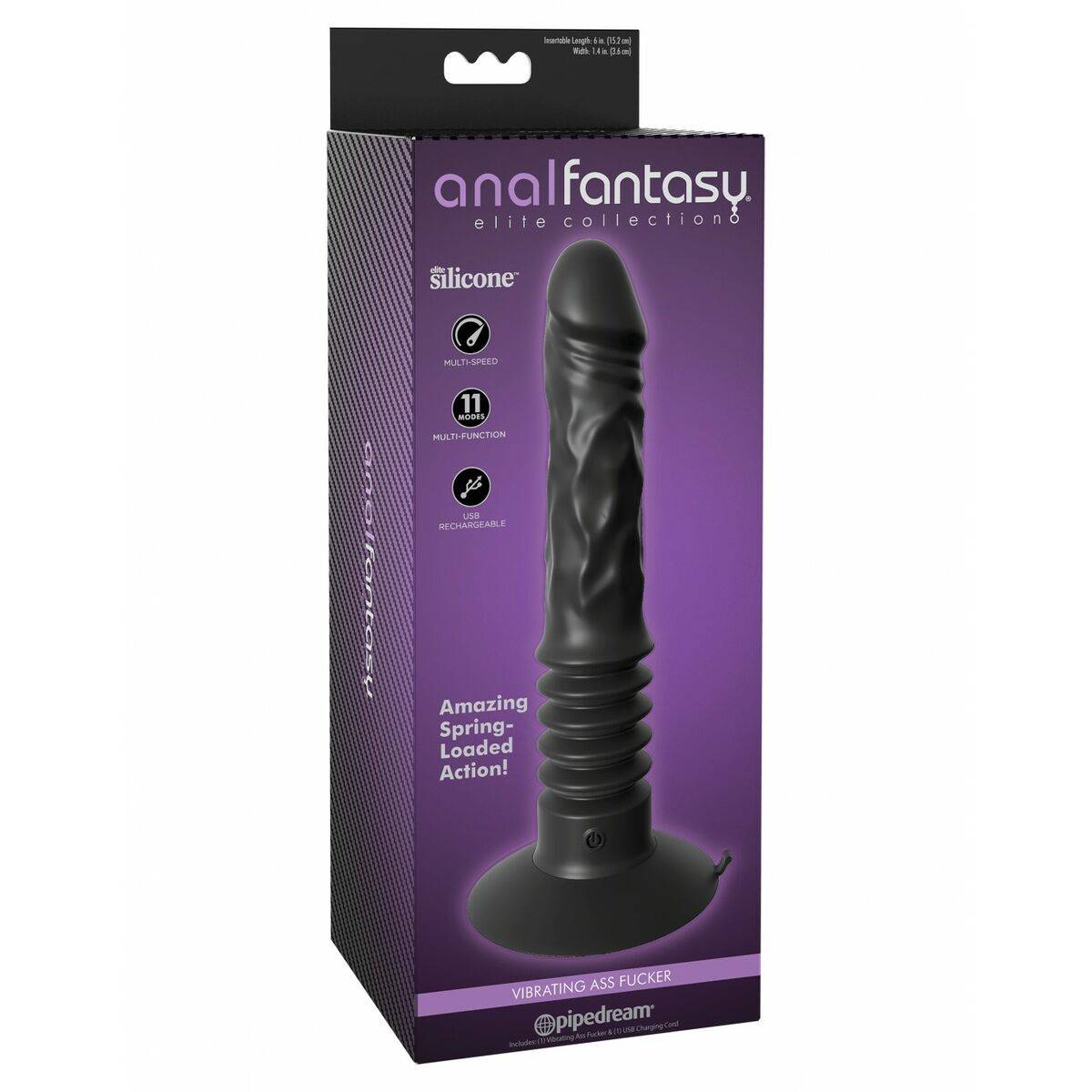 Plug Anal Pipedream Negro