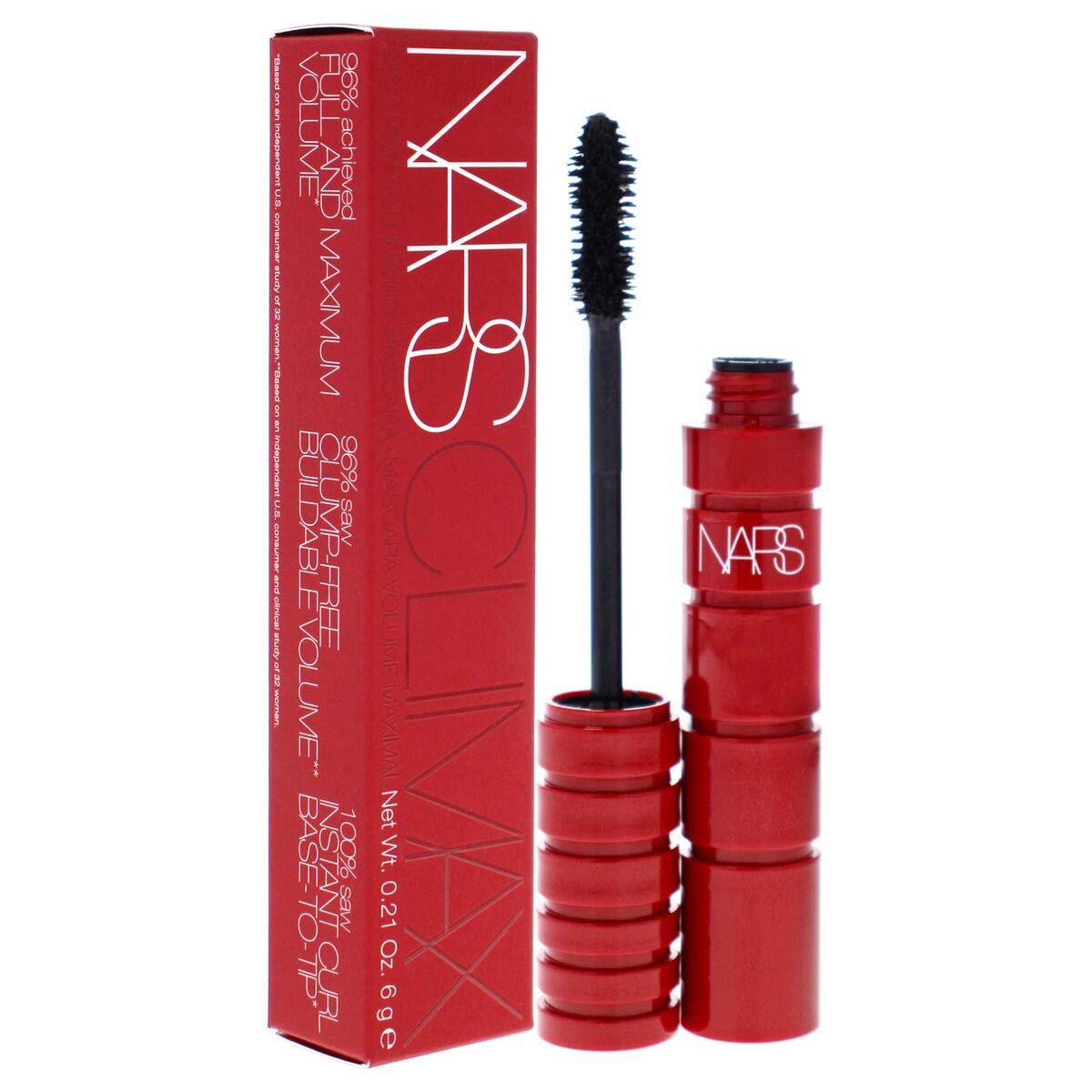 Máscara de Pestañas Nars CLIMAX Negro 6 g