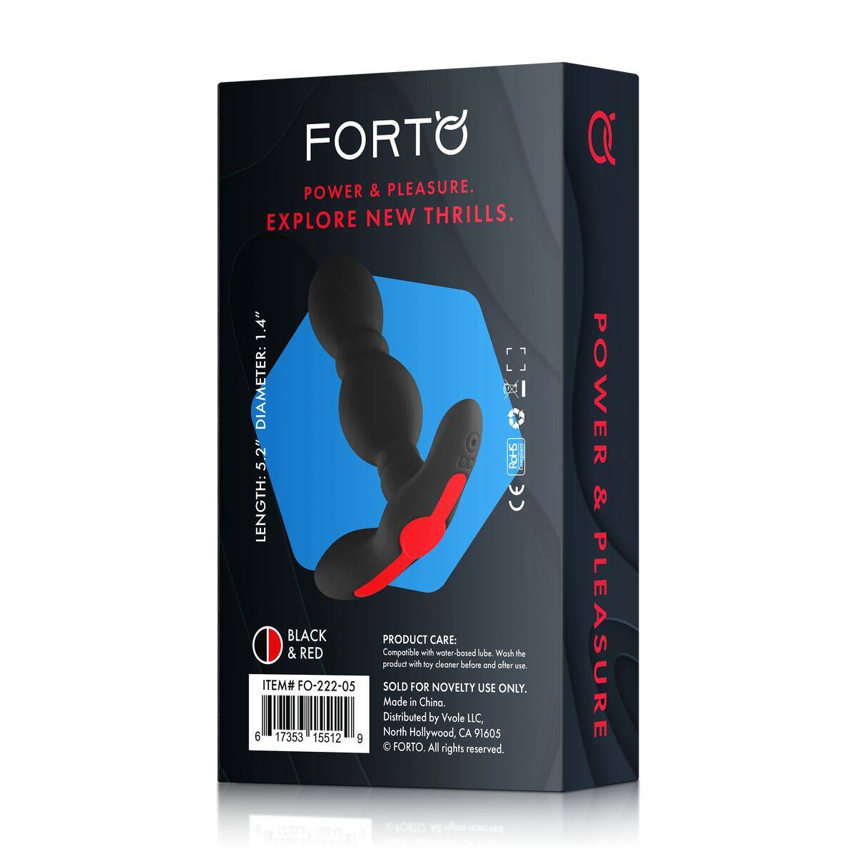 Plug Anal Forto Negro