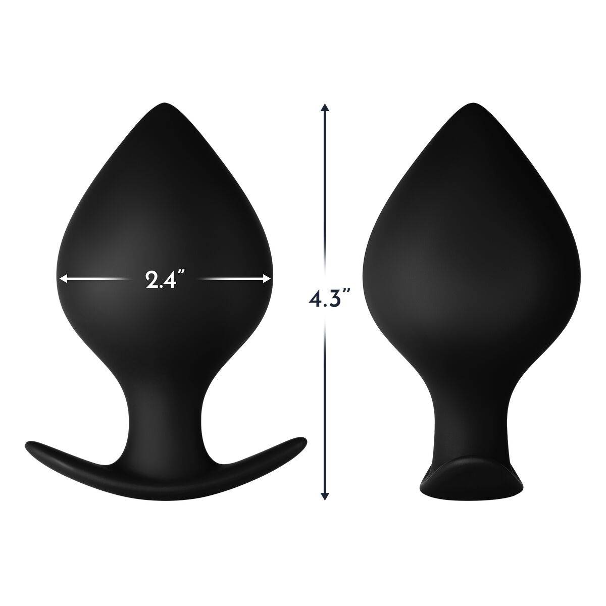 Plug Anal Forto Negro