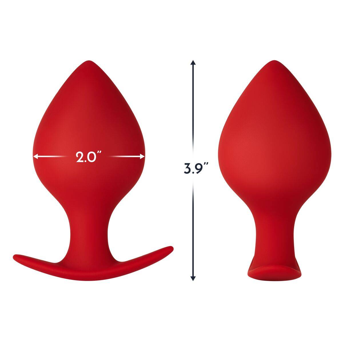 Plug Anal Forto Rojo