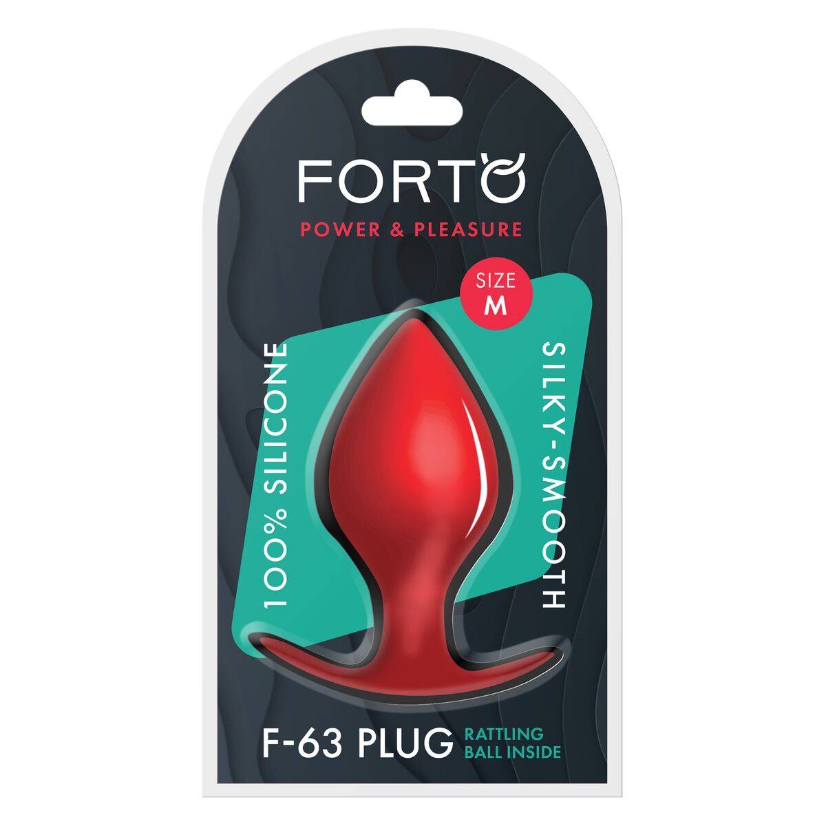 Plug Anal Forto Rojo