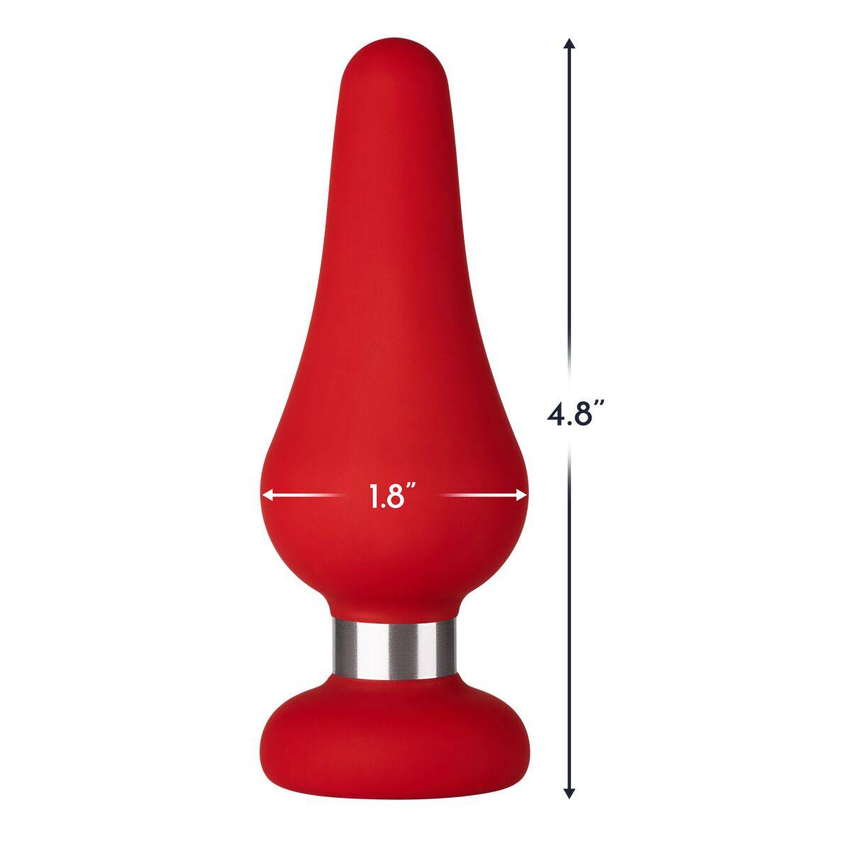 Plug Anal Forto Rojo