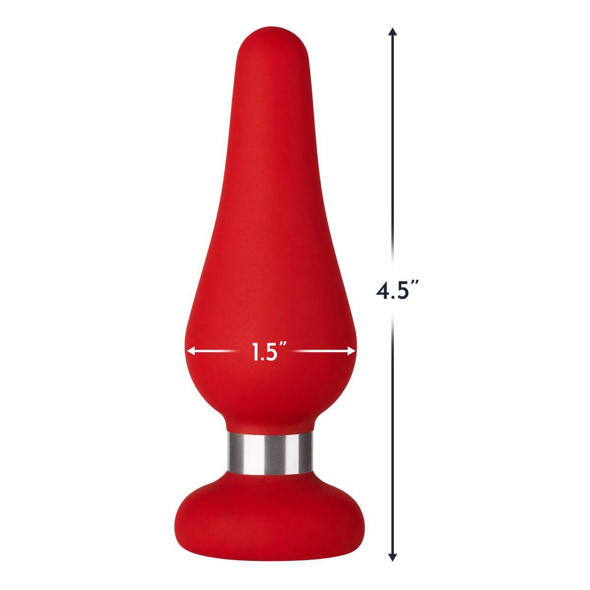 Plug Anal Forto Rojo