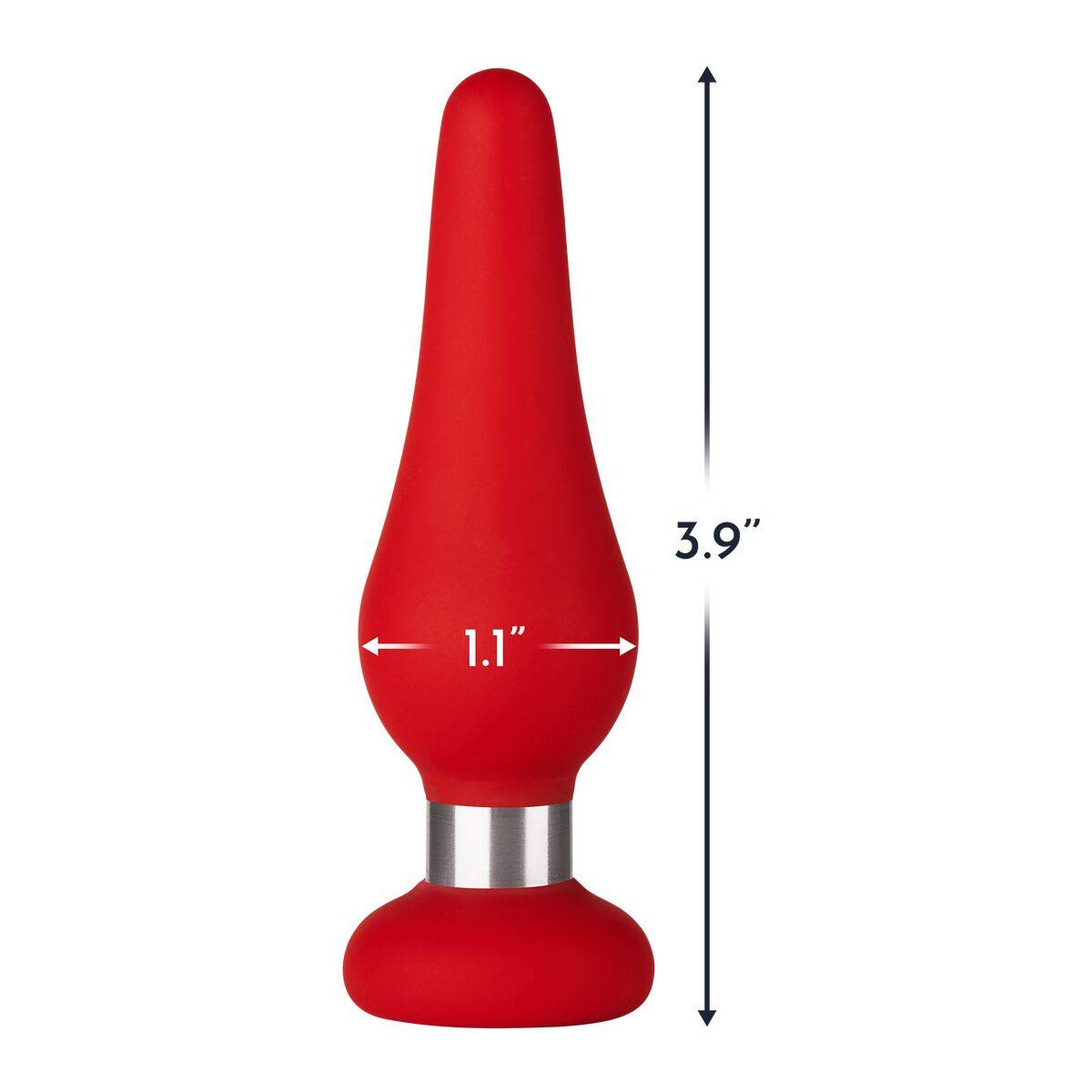 Plug Anal Forto Rojo