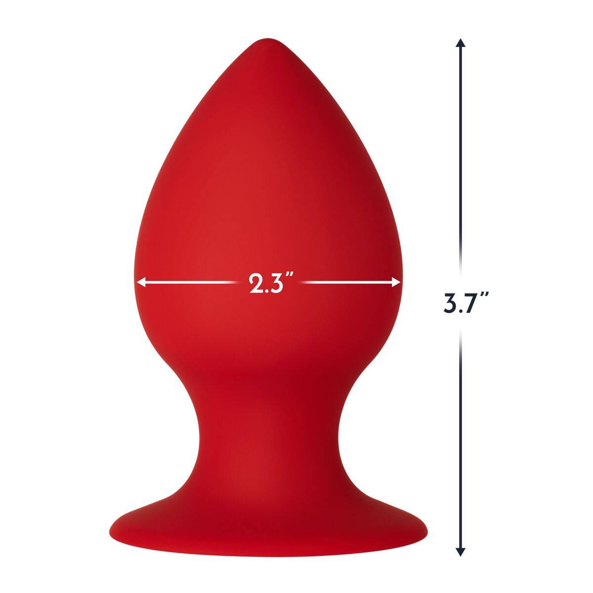 Plug Anal Forto Rojo