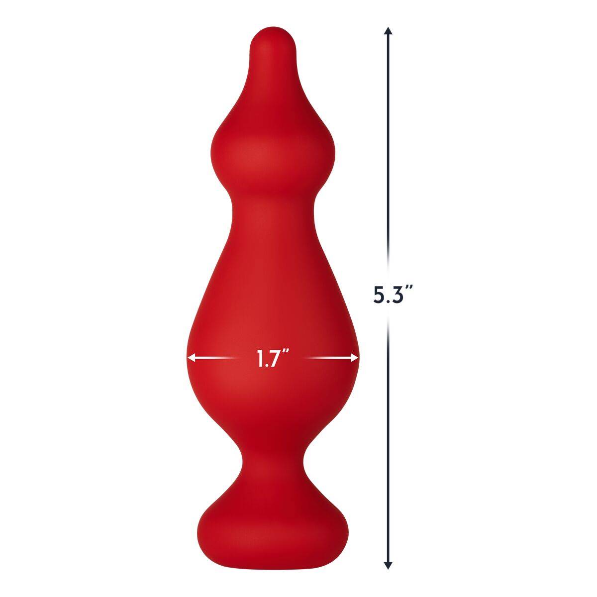 Plug Anal Forto Rojo