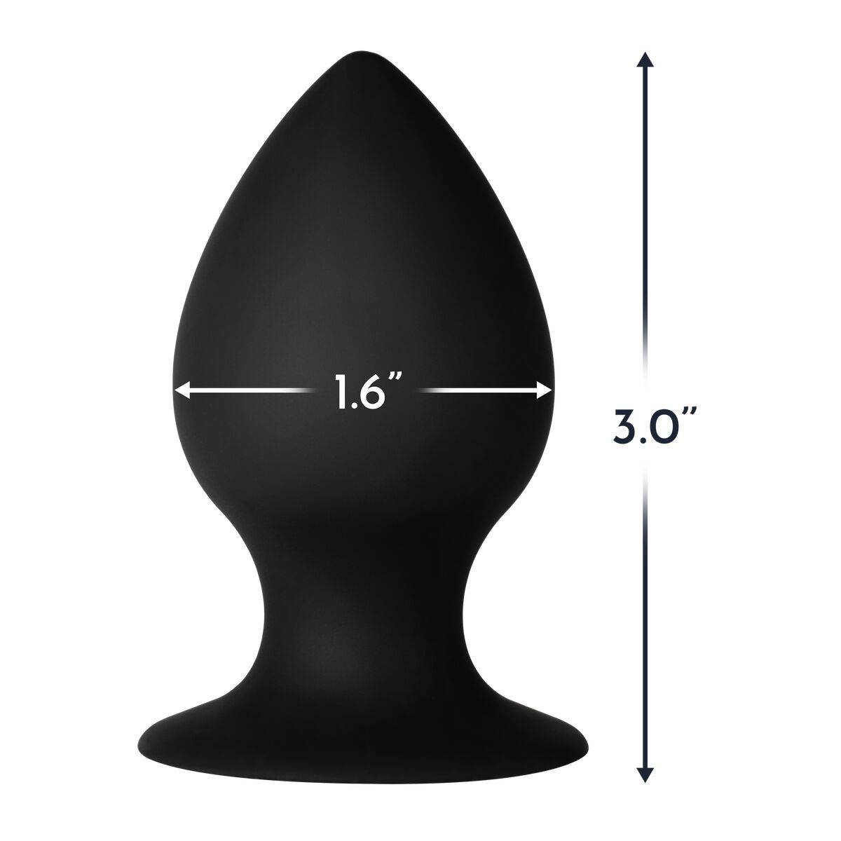Plug Anal Forto Negro