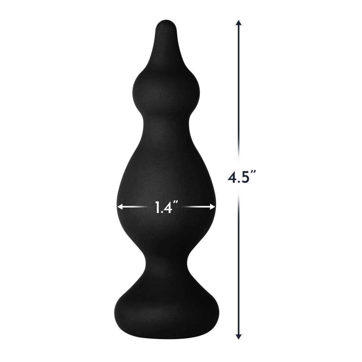 Plug Anal Forto Negro
