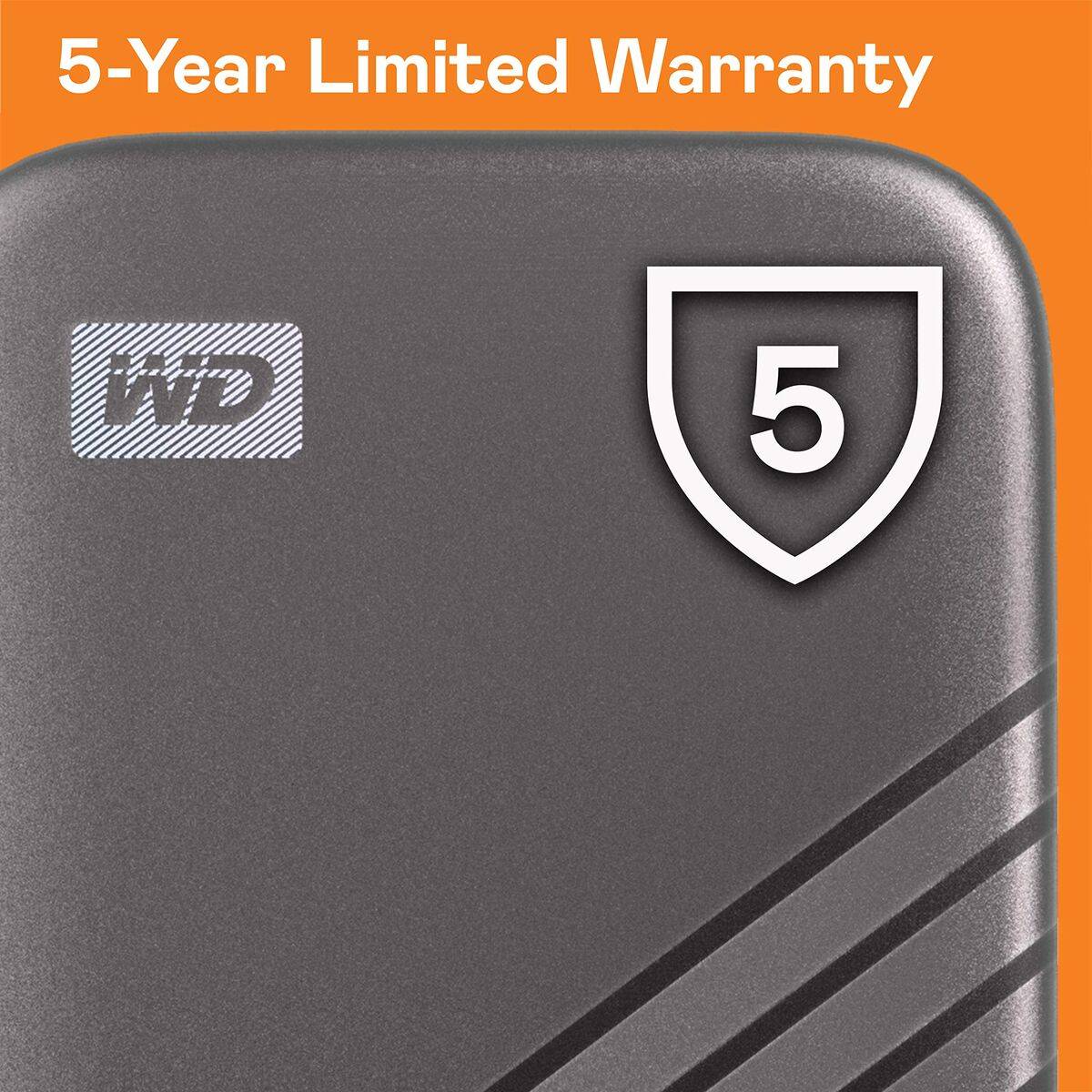 Disco Duro Externo Western Digital My Passport 4 TB SSD