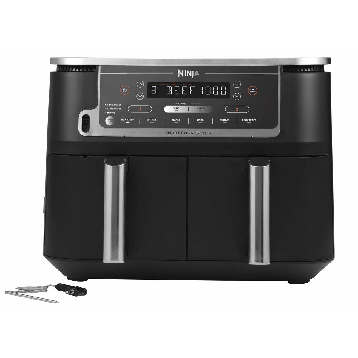 Freidora de Aire NINJA AF451EU Negro 9,5 L