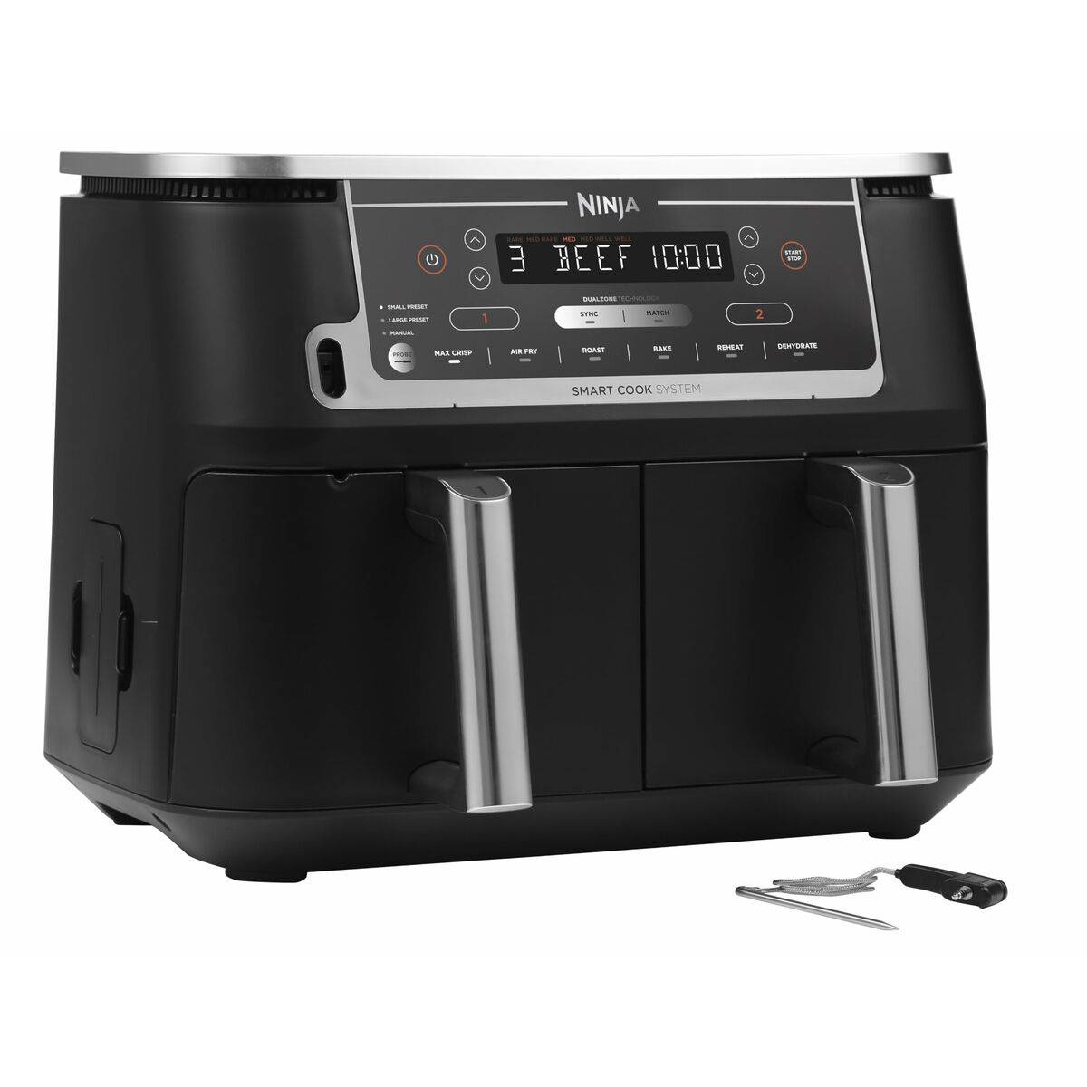 Freidora de Aire NINJA AF451EU Negro 9,5 L