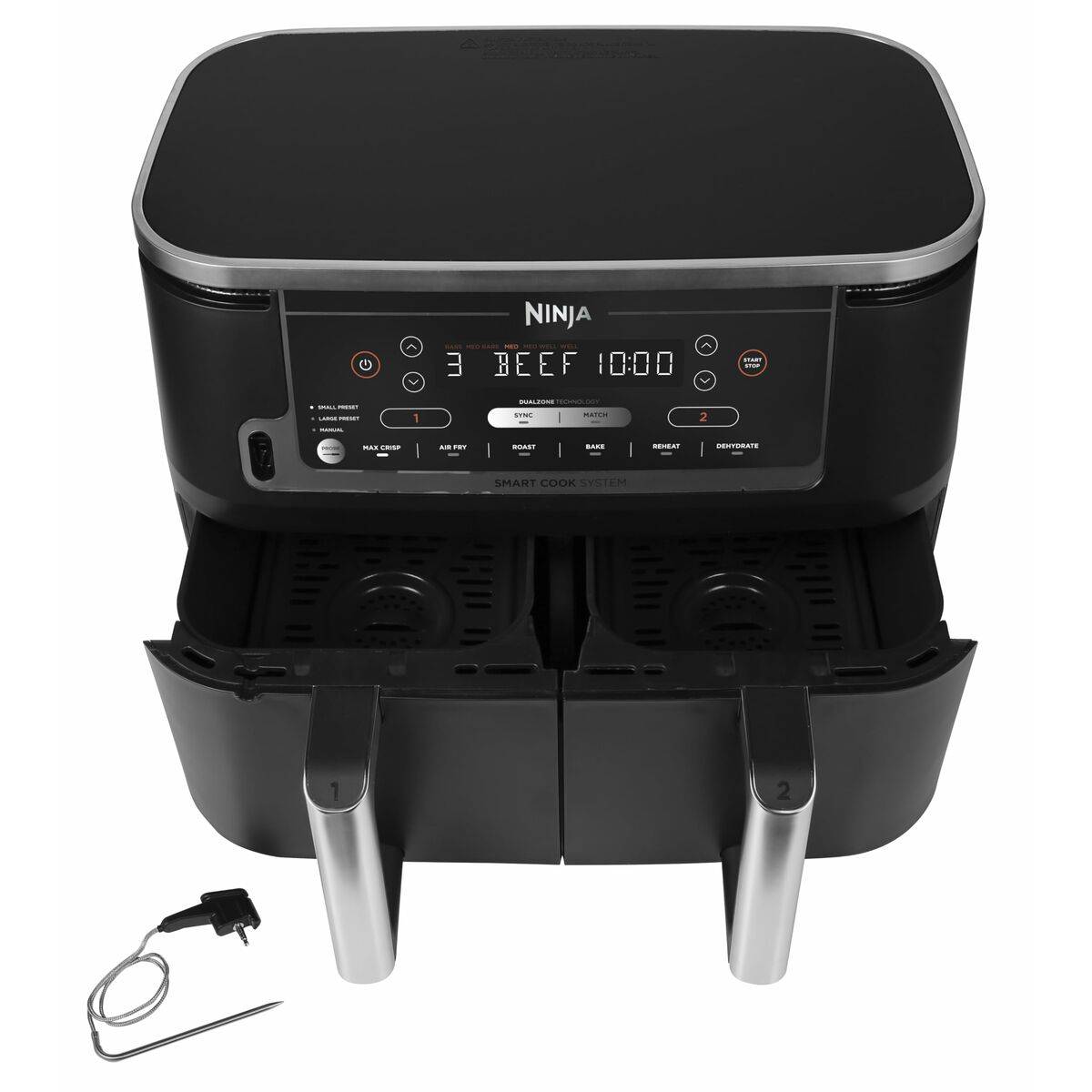 Freidora de Aire NINJA AF451EU Negro 9,5 L