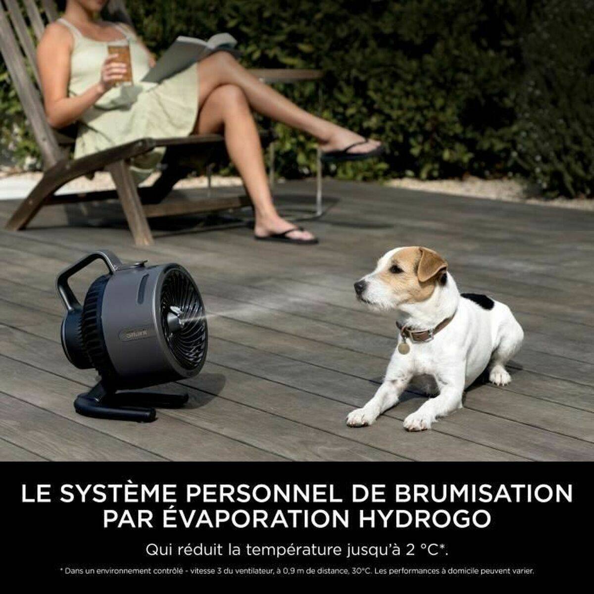 Ventilador de Sobremesa Shark Gris