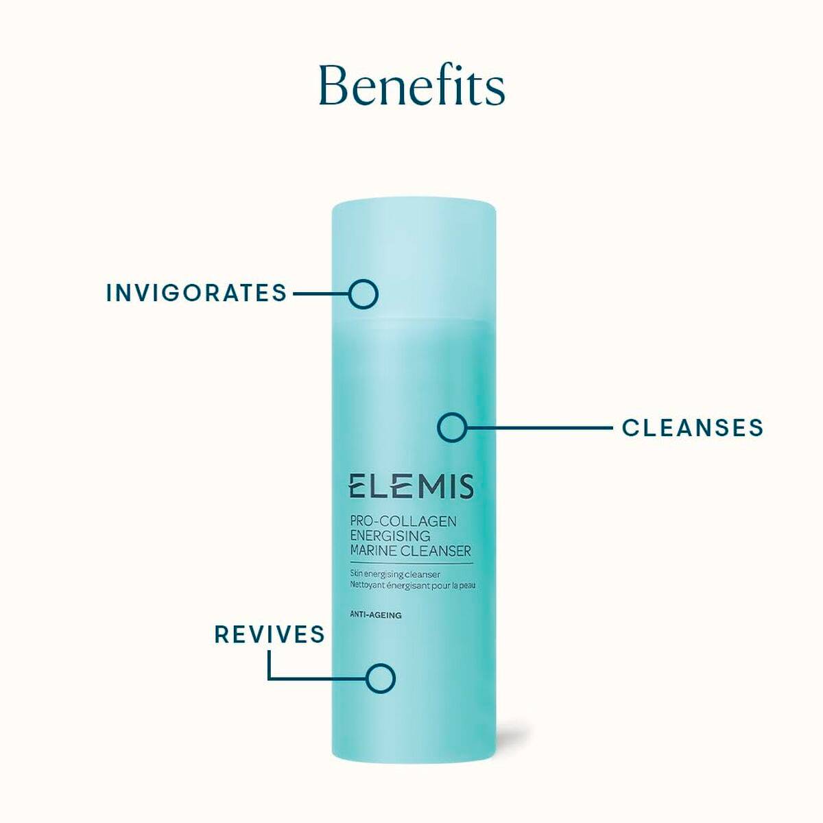 Gel Limpiador Facial Elemis PRO-COLLAGEN 50 ml