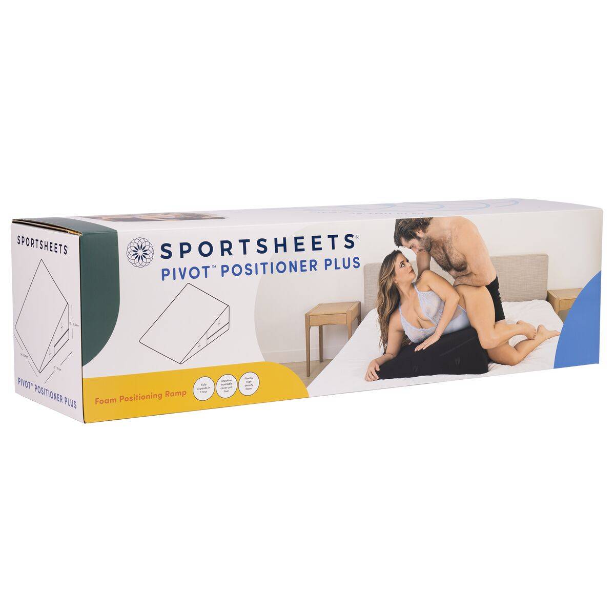 Cojín Sportsheets Pivot Negro
