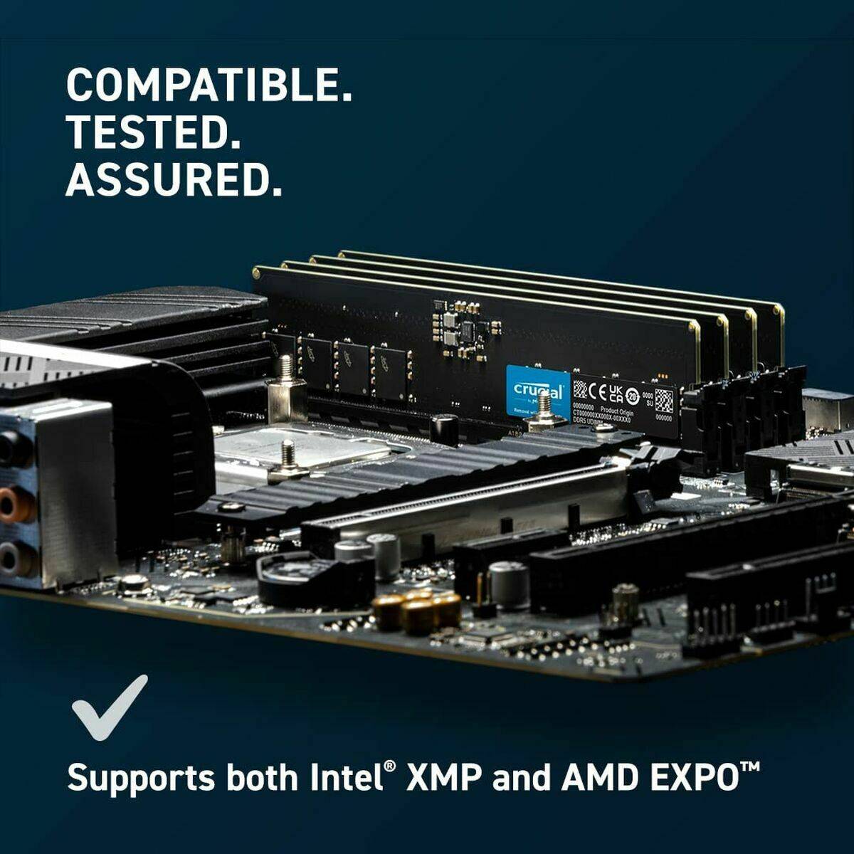 Memoria RAM Crucial CT8G56C46U5 8 GB DDR5 SDRAM DDR5 5600 MHz