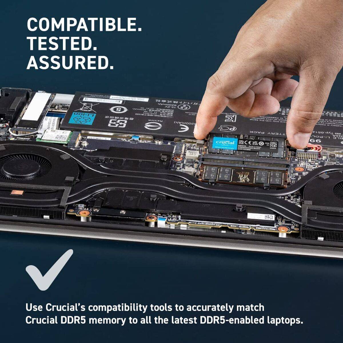 Memoria RAM Crucial CT16G56C46S5 16 GB DDR5 SDRAM DDR5 5600 MHz