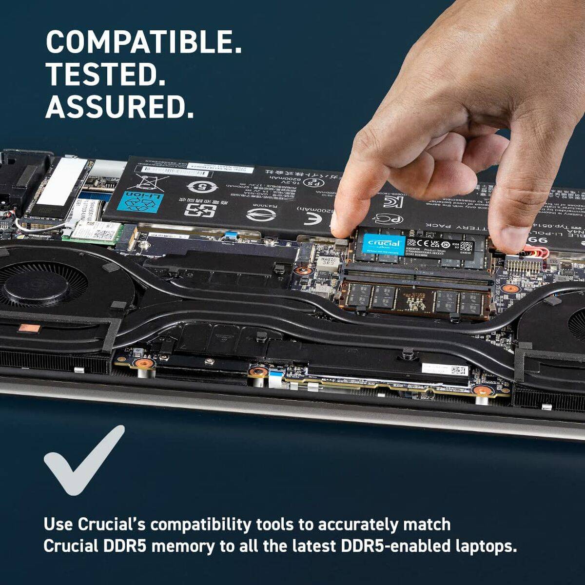 Memoria RAM Crucial CT2K48G56C46S5 48 GB 96 GB DDR5 5600 MHz