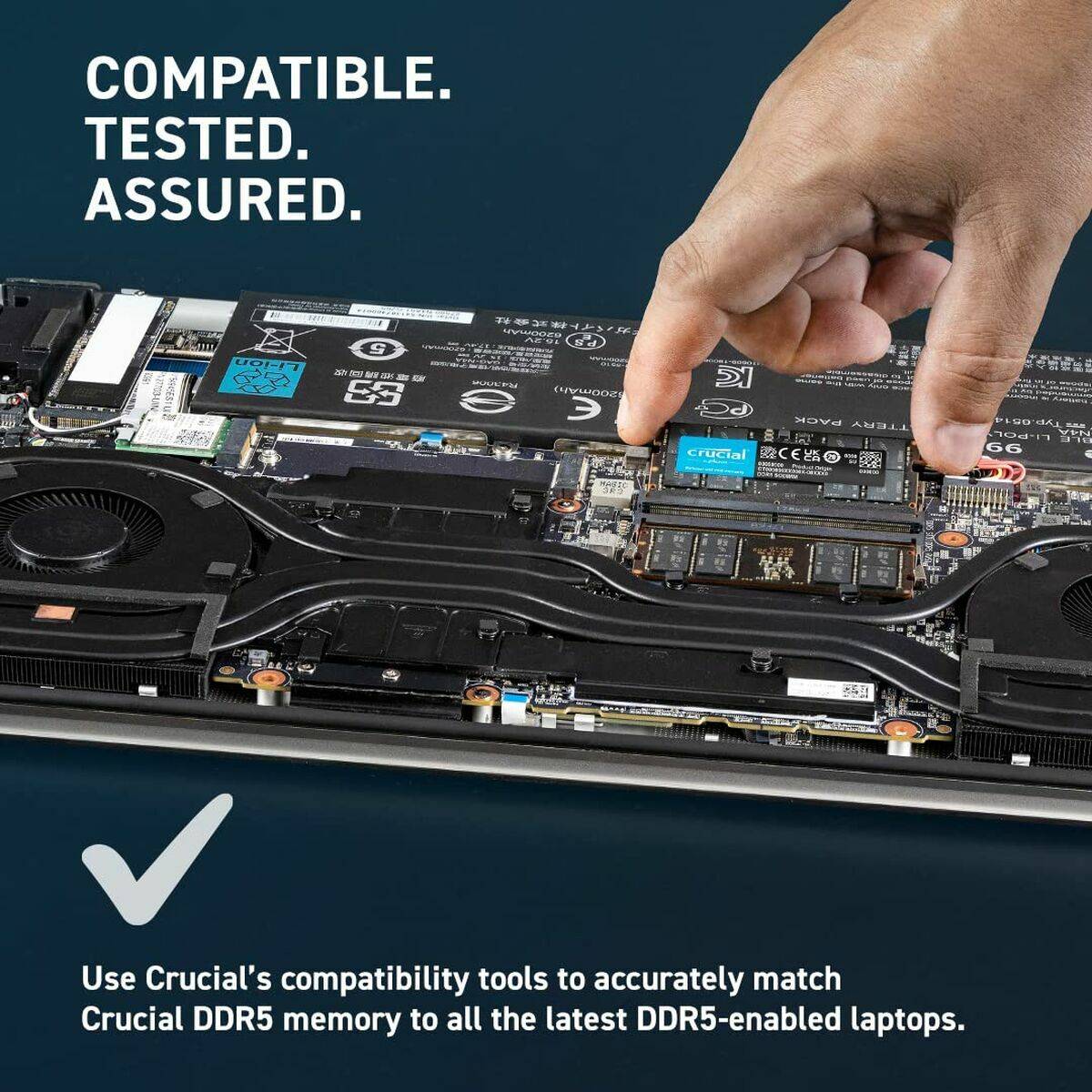 Memoria RAM Crucial CT2K48G56C46S5 48 GB 96 GB DDR5 5600 MHz