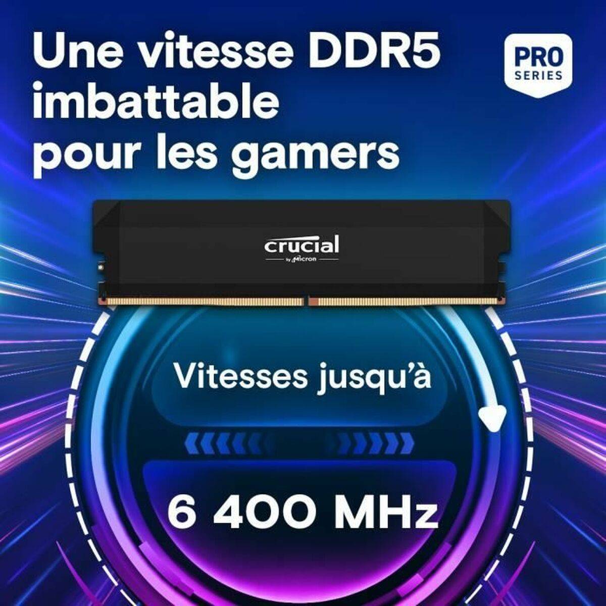 Memoria RAM Crucial 32 GB DDR5 6000 MHz