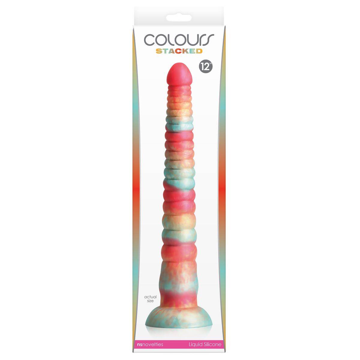 Consolador NS Novelties Colours Multicolor Ø 4,5 cm