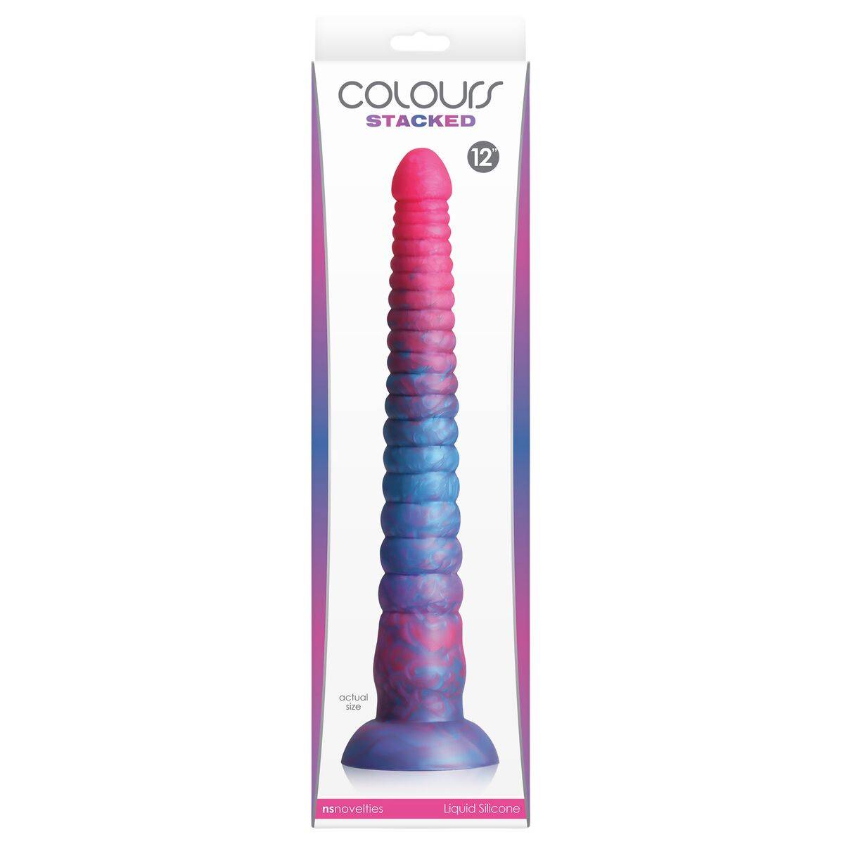 Consolador NS Novelties Colours Multicolor Ø 4,5 cm