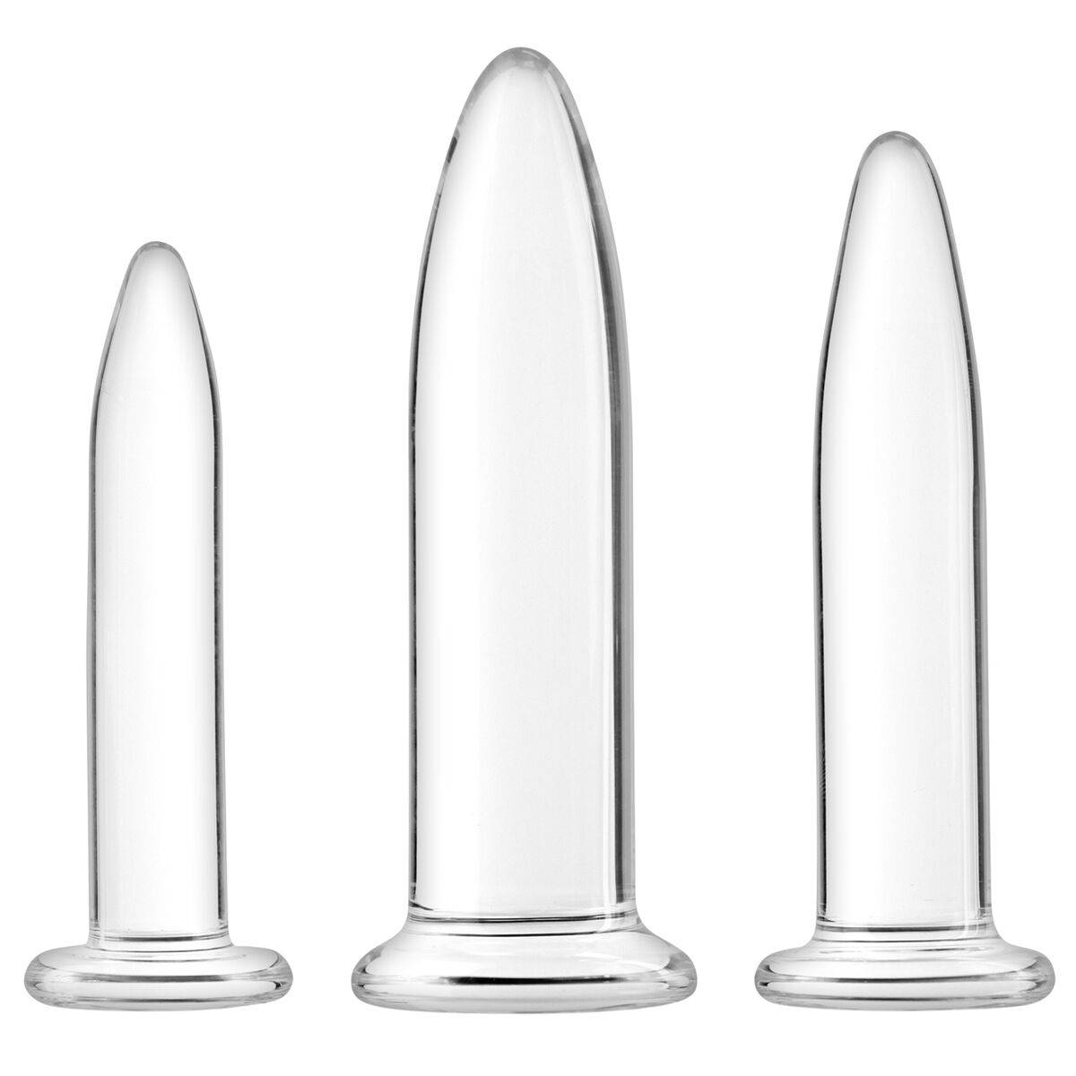 Plug Anal NS Novelties Trainer Kit 3 Piezas (13 cm) (13,9 cm) (11,3 cm)
