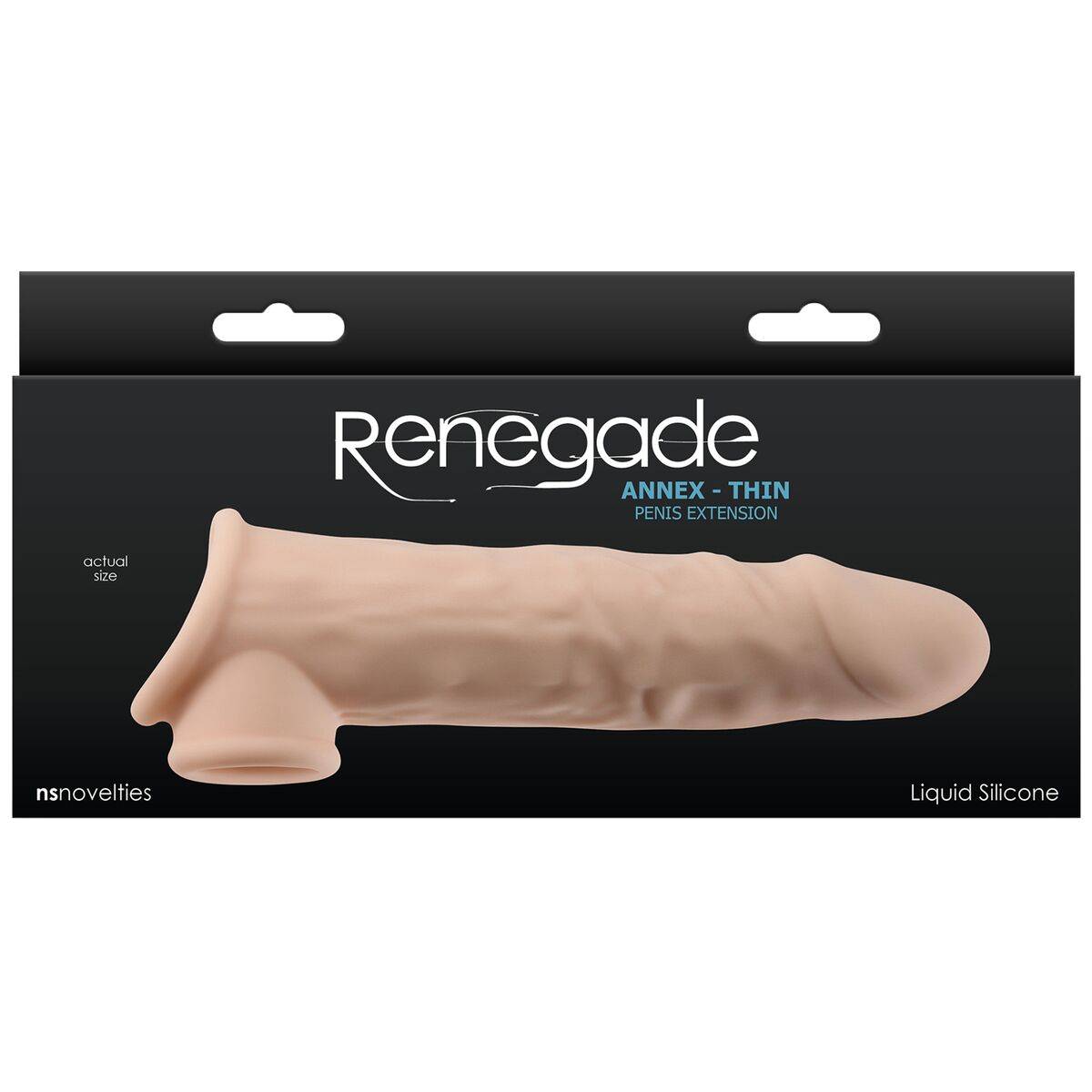 Funda para pene NS Novelties Renegade Carne 19,4 x 3,8 x 6 cm Ø 3,8 cm