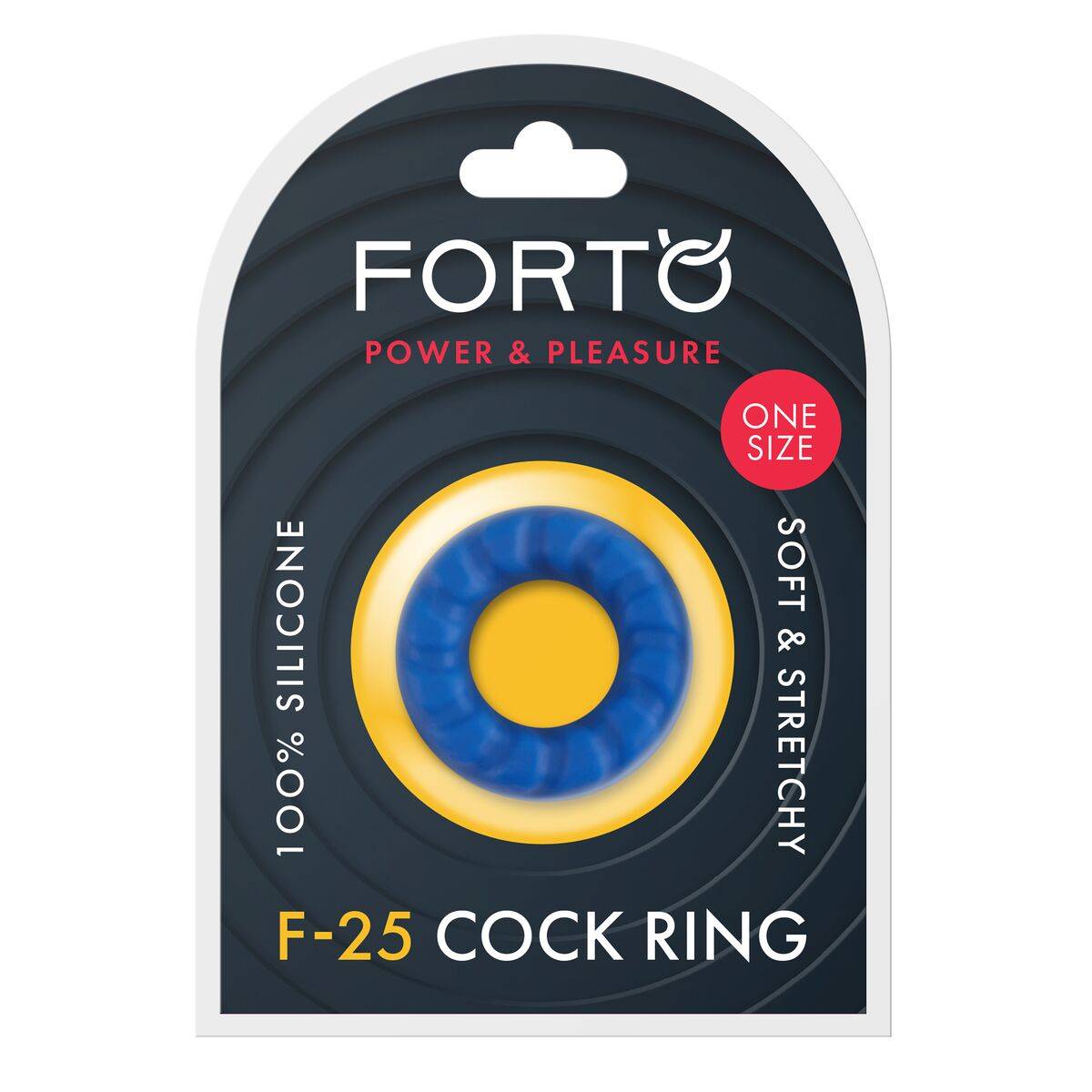 Anillo para el Pene Forto Azul Ø 23 mm