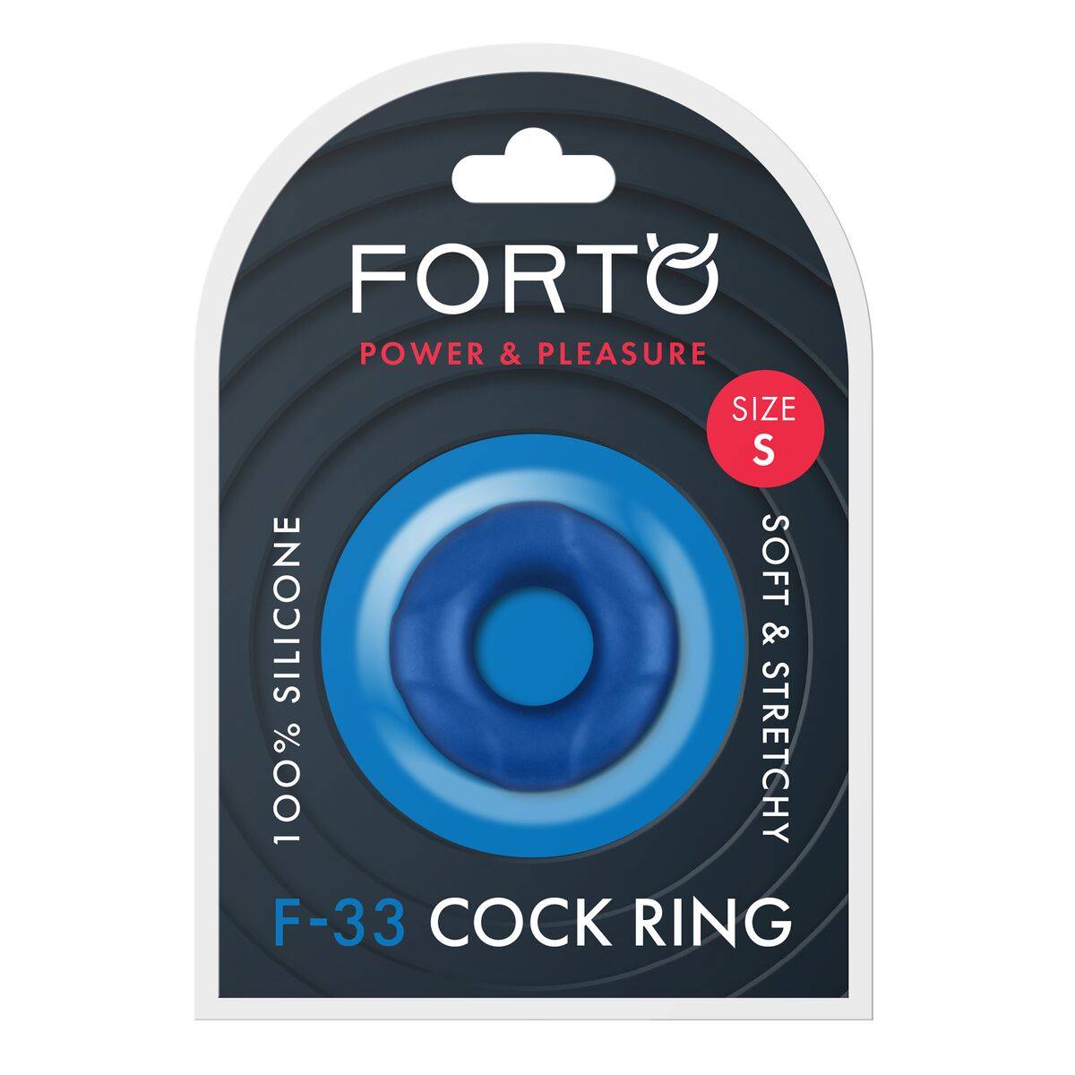 Anillo para el Pene Forto Azul S Ø 17 mm