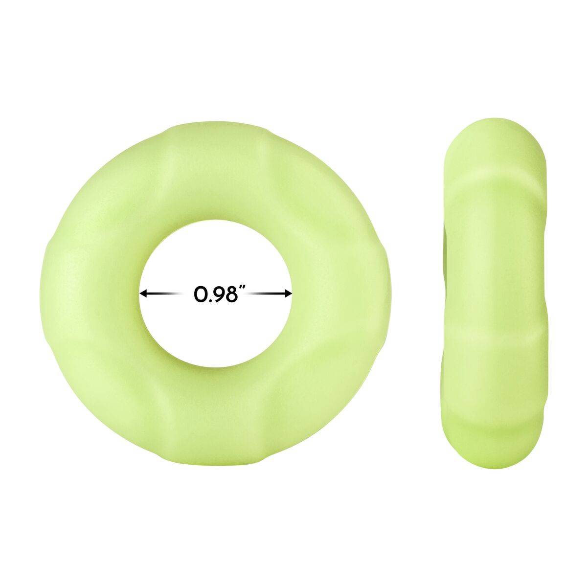 Anillo para el Pene Forto Blanco L (L) Ø 25 mm