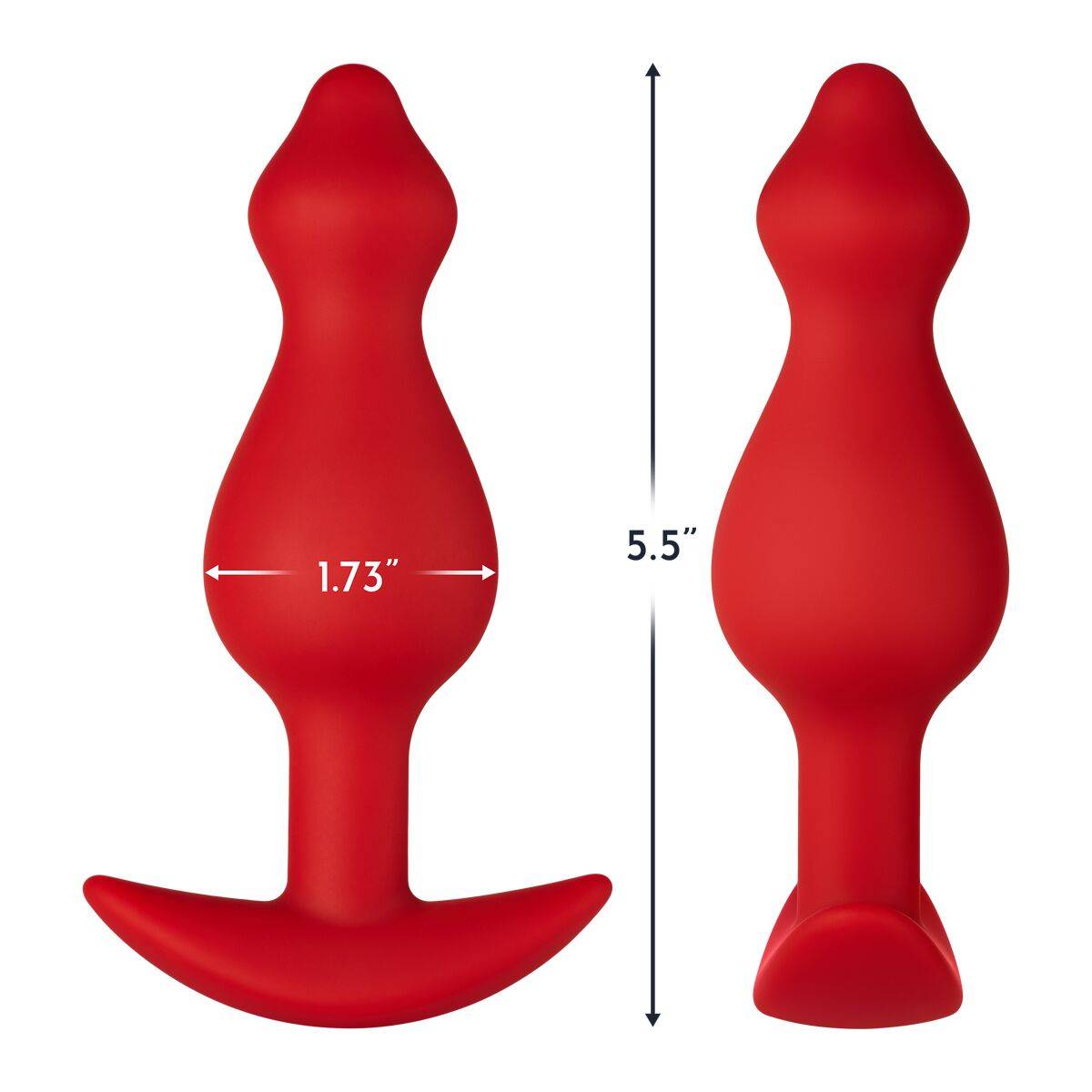 Plug Anal Forto Rojo