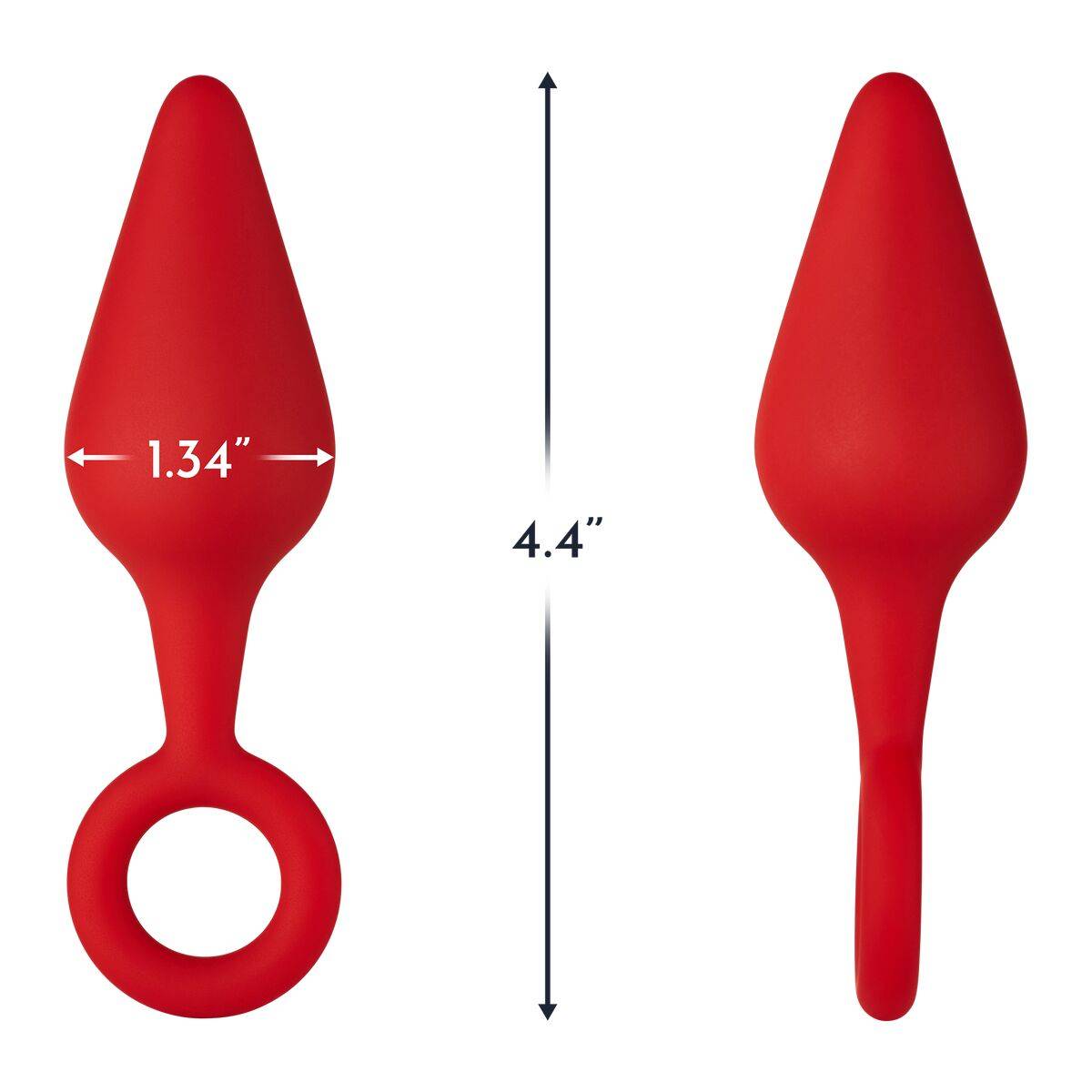 Plug Anal Forto Rojo