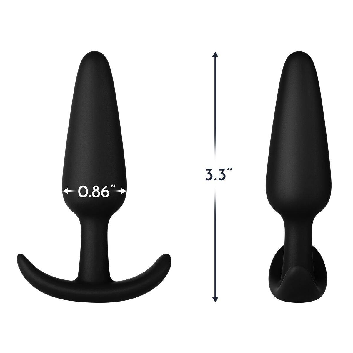 Plug Anal Forto Negro